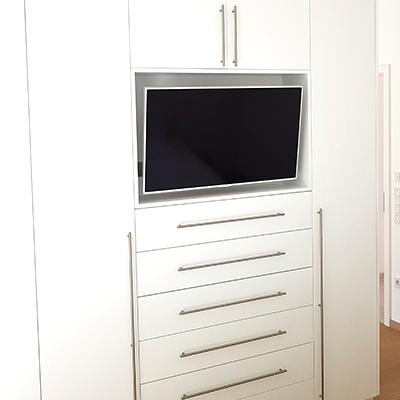 Individueller Wandschrank Tv